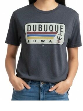 Blue 84 “Dubuque Iowa” Graphic Tee (NWOT) (Size: Large)